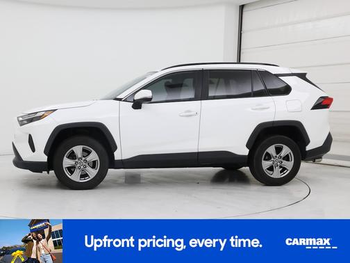 White 2022 Toyota RAV4 XLE