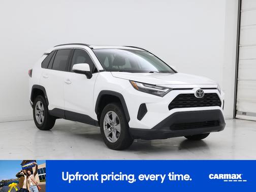 White 2022 Toyota RAV4 XLE
