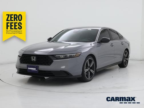Gray 2024 Honda Accord Hybrid Sport