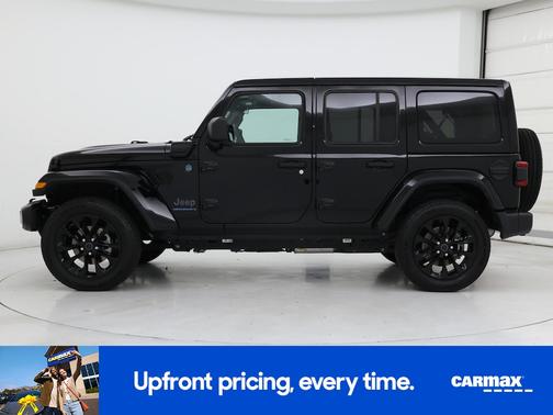 Black 2025 Jeep Wrangler 4xe Sahara
