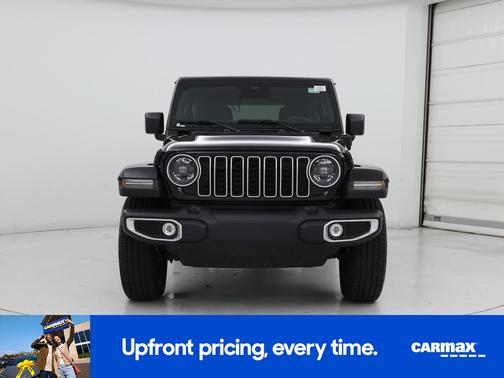 Black 2025 Jeep Wrangler 4xe Sahara