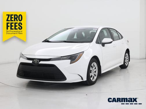 White 2026 Toyota Corolla LE