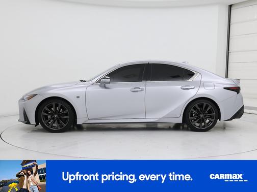 Silver 2025 Lexus IS 350 F-SPORT Design