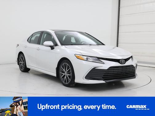 White 2023 Toyota Camry XLE
