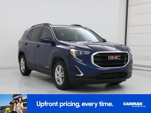 Blue 2021 GMC Terrain SLE