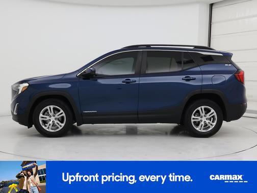 Blue 2021 GMC Terrain SLE