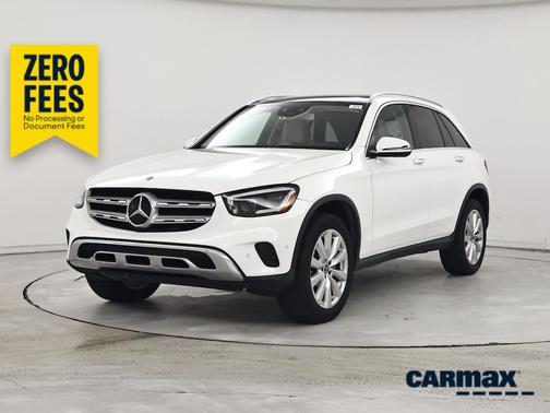 White 2020 Mercedes-Benz GLC 300