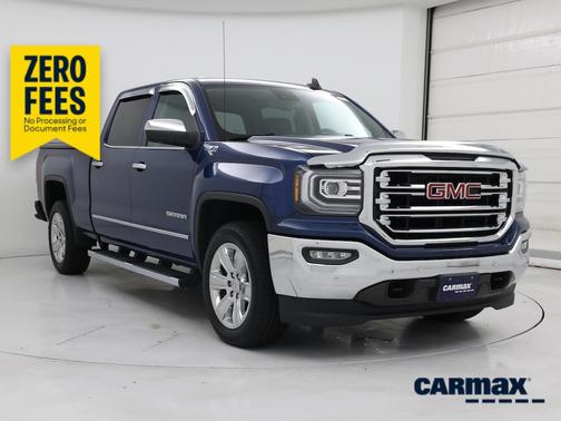 Blue 2017 GMC Sierra 1500 SLT