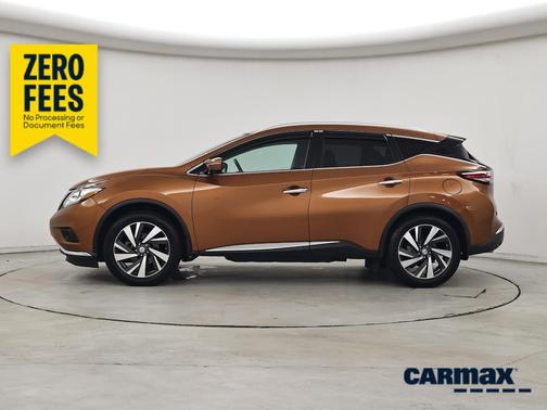 Orange 2015 Nissan Murano Platinum