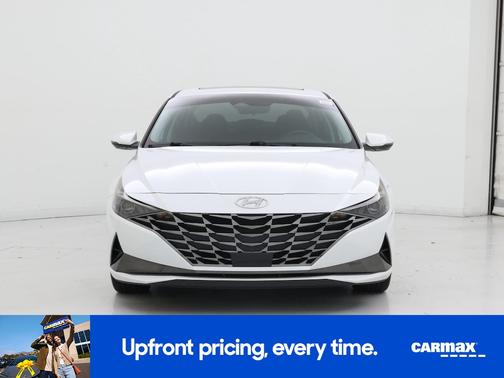 White 2021 Hyundai ELANTRA SEL