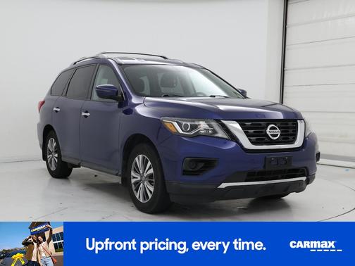 Blue 2019 Nissan Pathfinder S