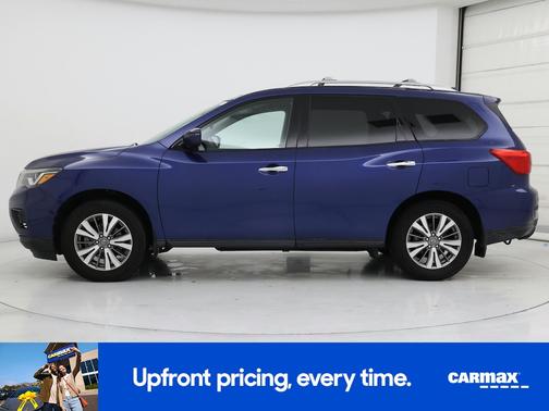Blue 2019 Nissan Pathfinder S