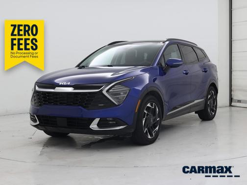 Blue 2025 Kia Sportage SX Prestige