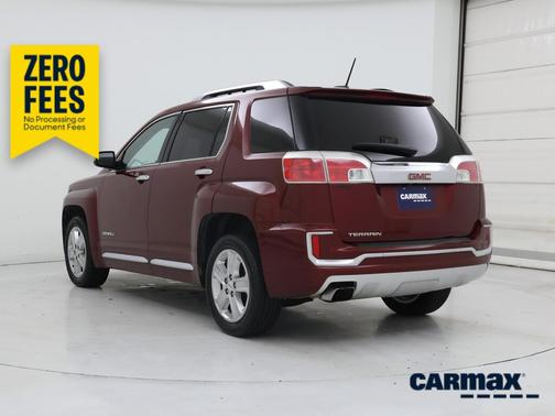 Burgundy 2017 GMC Terrain Denali