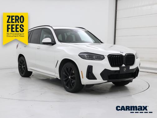 White 2022 BMW X3 XDrive30i