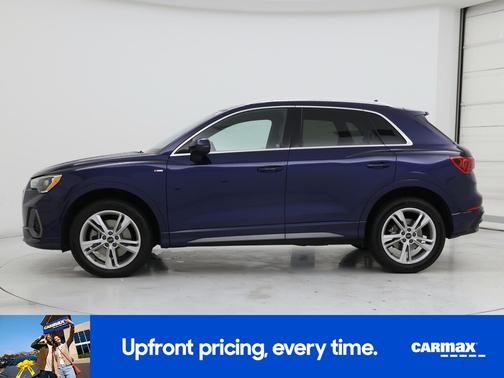 Blue 2021 Audi Q3 S-Line Premium