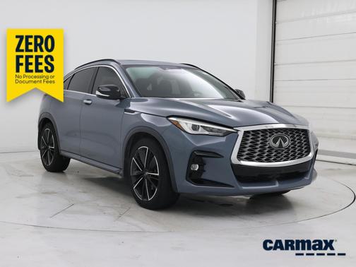 Gray 2022 INFINITI QX55 Luxe