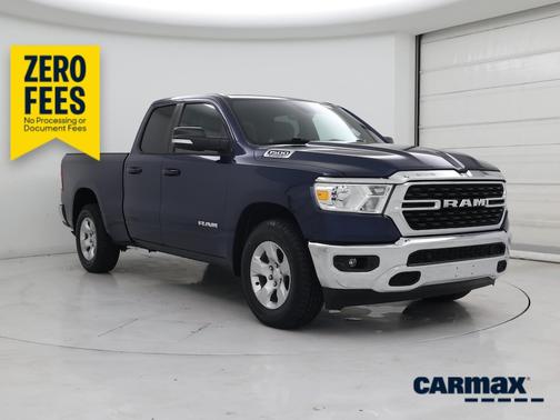 Blue 2022 RAM 1500 Bighorn