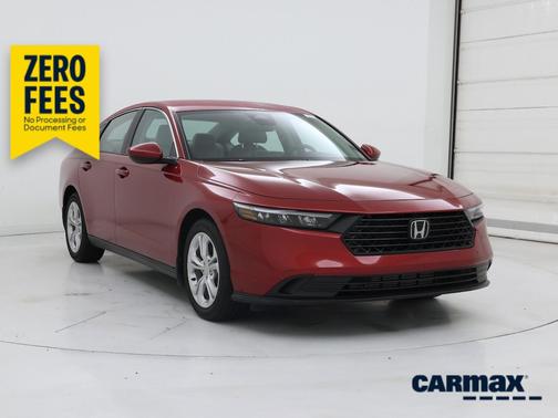Red 2025 Honda Accord LX