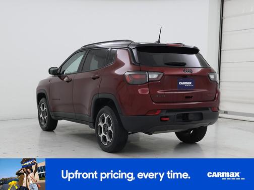 Red 2022 Jeep Compass Trailhawk