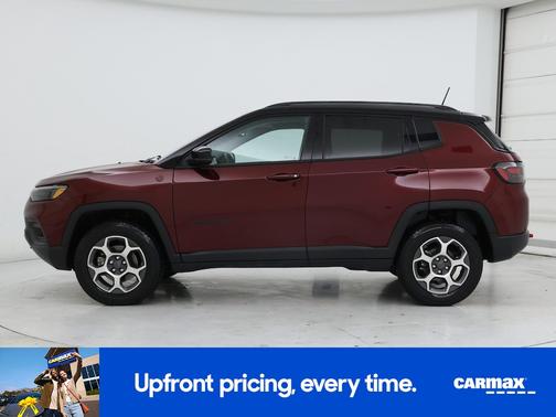 Red 2022 Jeep Compass Trailhawk