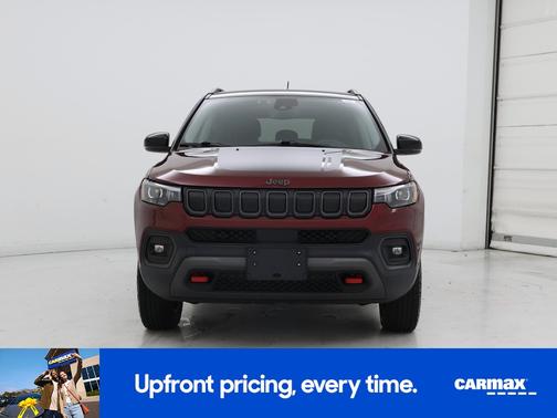 Red 2022 Jeep Compass Trailhawk