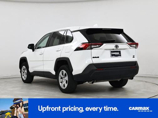 White 2023 Toyota RAV4 LE