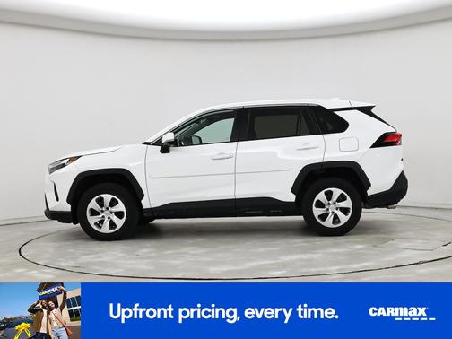 White 2023 Toyota RAV4 LE