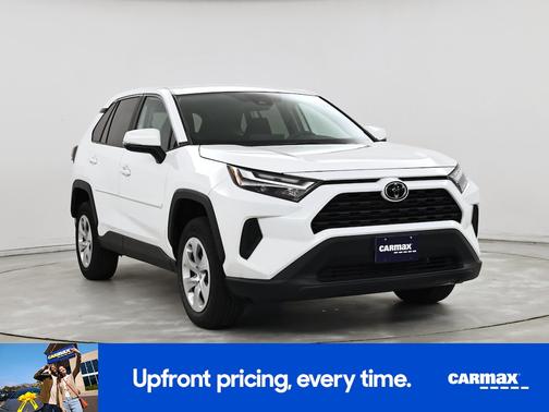White 2023 Toyota RAV4 LE