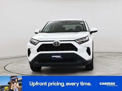 White 2023 Toyota RAV4 LE