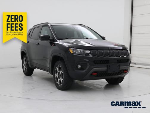 Black 2022 Jeep Compass Trailhawk