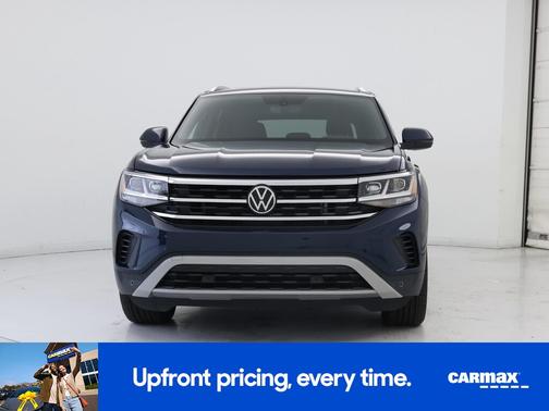 Blue 2023 Volkswagen Atlas Cross Sport SE w/Tech