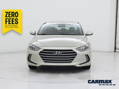 Tan 2017 Hyundai ELANTRA Limited