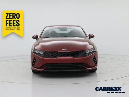 Red 2021 Kia K5 LXS