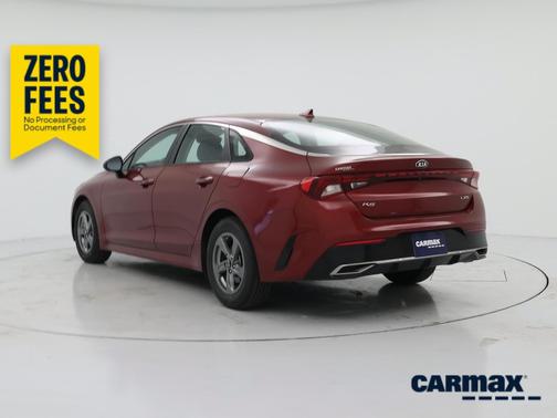 Red 2021 Kia K5 LXS
