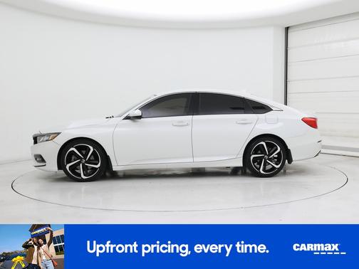 White 2018 Honda Accord Sport