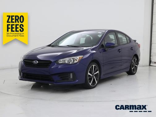 Blue 2023 Subaru Impreza Sport