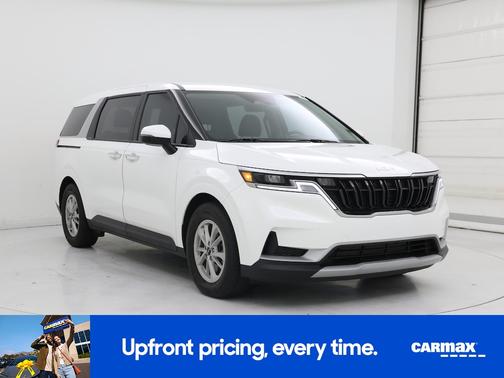 White 2024 Kia Carnival LX Seat Package