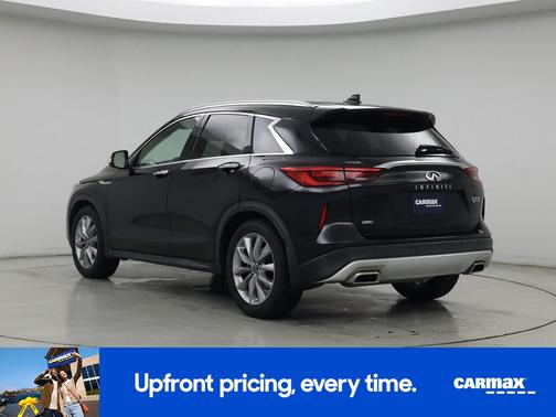 Black 2021 INFINITI QX50 Luxe