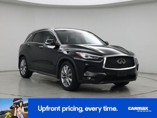 Black 2021 INFINITI QX50 Luxe