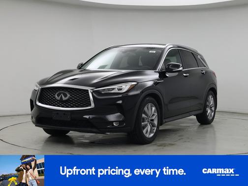 Black 2021 INFINITI QX50 Luxe