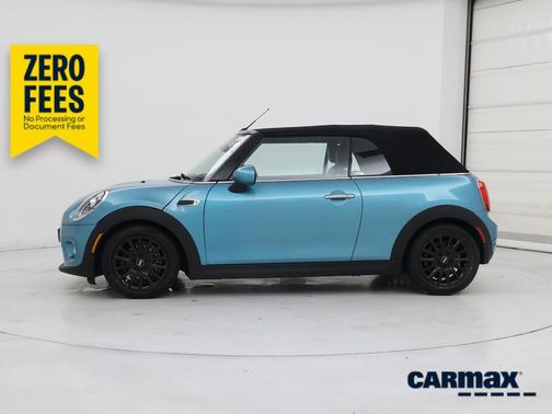 Blue 2019 MINI Convertible