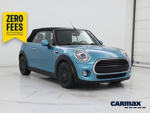 Blue 2019 MINI Convertible