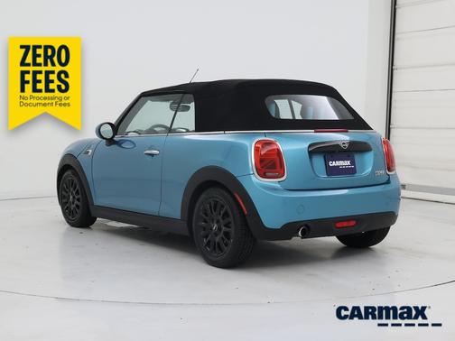 Blue 2019 MINI Convertible