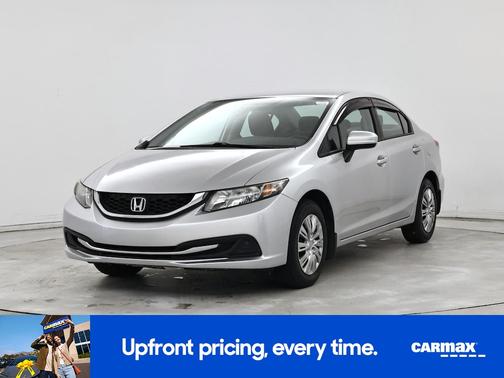 Silver 2015 Honda Civic LX