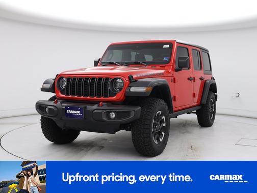 Red 2024 Jeep Wrangler Rubicon
