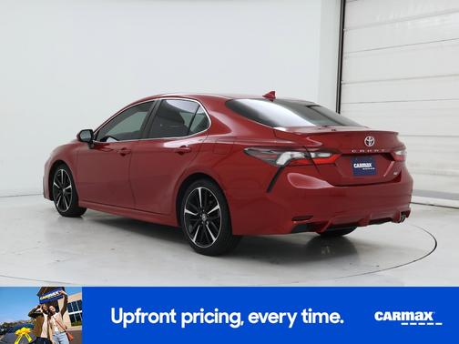 Red 2021 Toyota Camry SE Night Shade