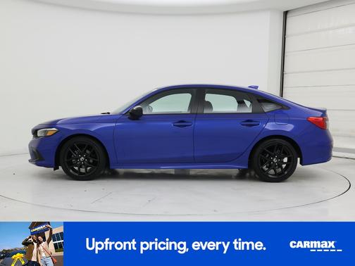 Blue 2024 Honda Civic Sport