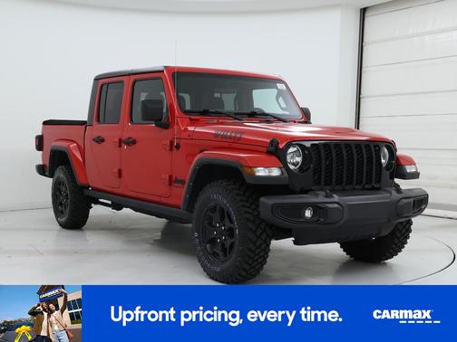 Red 2022 Jeep Gladiator Willy's