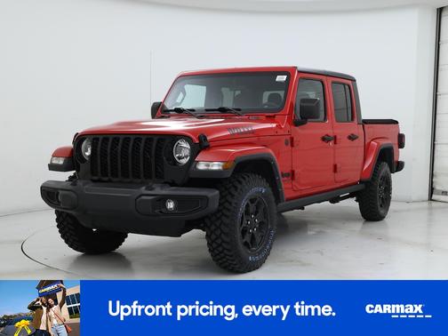 Red 2022 Jeep Gladiator Willy's